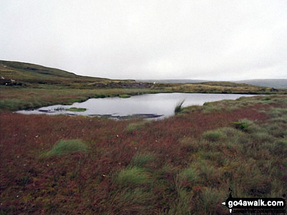 Hidden Tarn near Ancrow Brow (Swinklebank Crag) summit