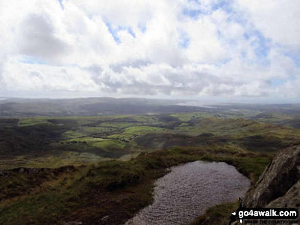 View from the summit of Caw (Dunnerdale Fells) 