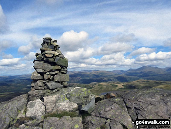 Walk White Pike (Birkby Fell) walking UK Mountains in The South Western Marches The Lake District National Park Cumbria, England