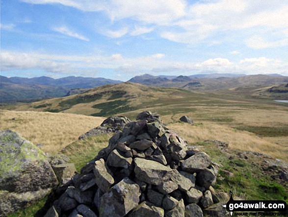 Water Crag (Birker Fell) summit cairn