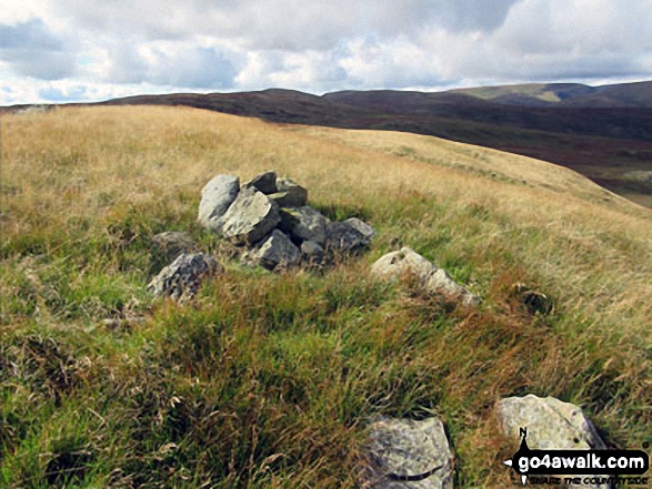 Ulthwaite Rigg summit cairn 