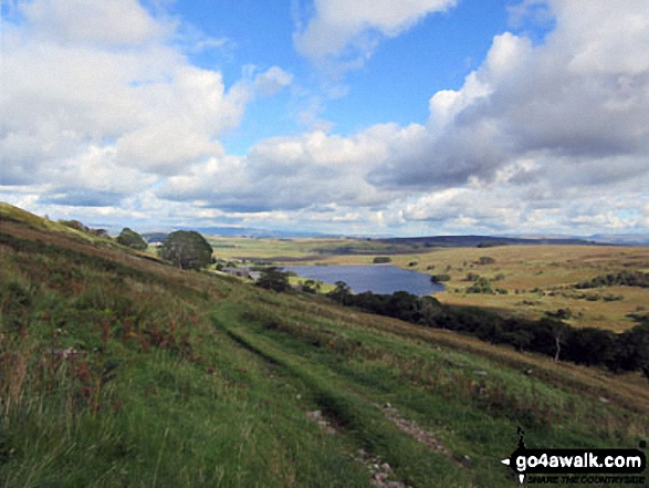 Path down to Sleddale Hall and Wet Sleddale Reservoir 