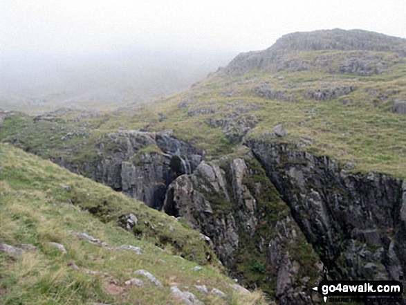 Piers Gill from the path to Middleboot Knots 