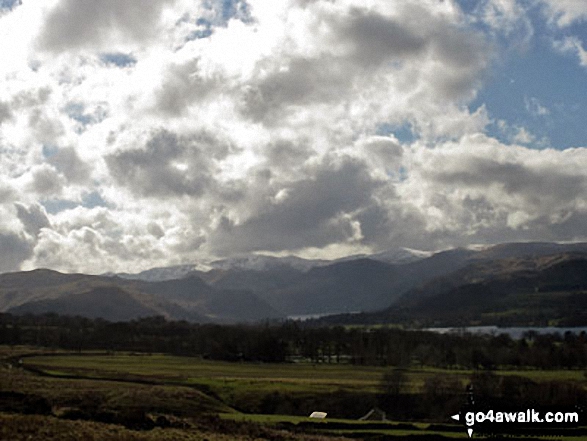 Wonderful views from the path up Heughscar Hill from Pooley Bridge