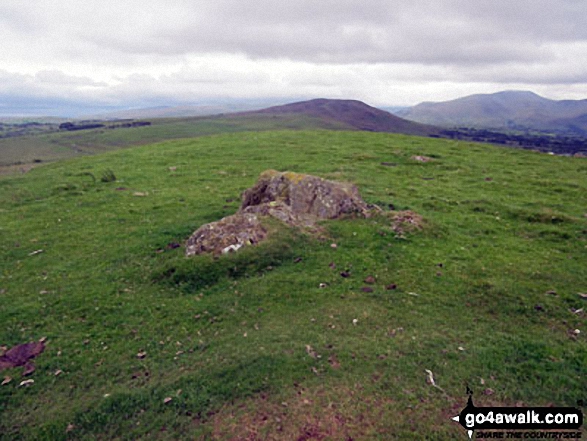 Binsey from the second boulder on Caermote Hill