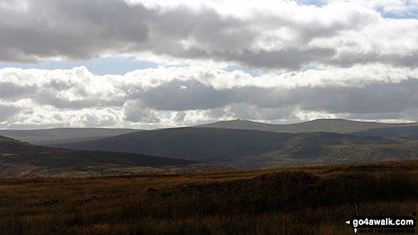 View from Middlehope Moor summit