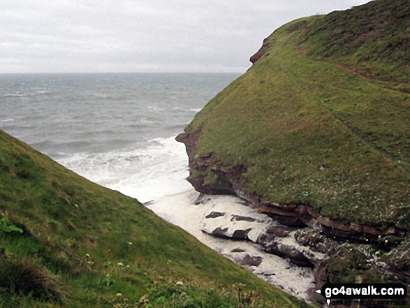 Walk c103 St Bees Head Lighthouse andd Sandwith from St Bees - St Bee's Head