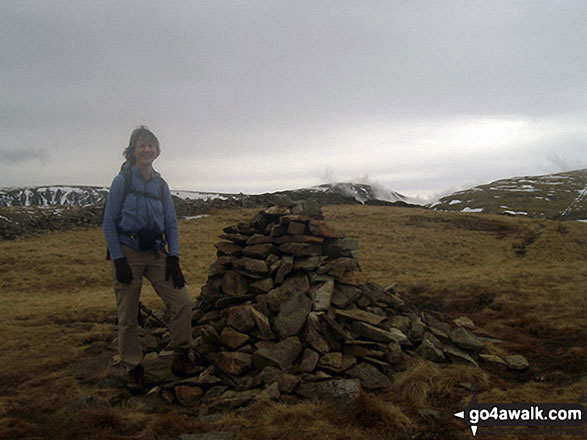 Me on the summit of Gray Crag (Hayeswater)