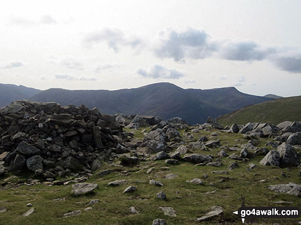 Hindscarth summit cairn