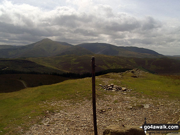 The view from the summit of Lord's Seat (Whinlatter) 