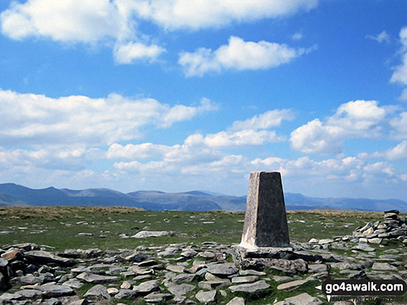 Walk c251 The Mardale Head Horizon from Mardale Head - High Street summit Trig Point