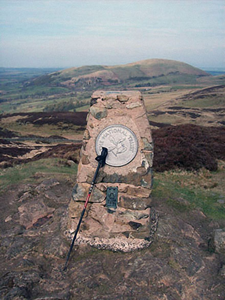 Walk c309 Great Mell Fell, Little Mell Fell and Gowbarrow Fell - Gowbarrow Fell summit Trig Point