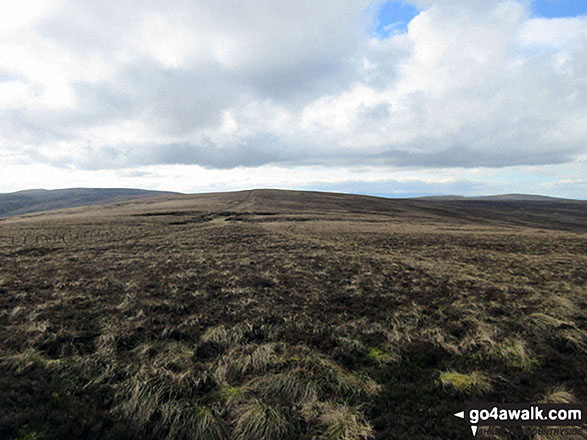 Walk n114 Grey Nag and Black Fell (Haresceugh Fell) from Gilderdale Bridge - Tom Smith's Stone Top