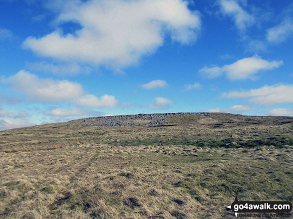 Approaching the top of Meldon Hill (Dufton Fell)