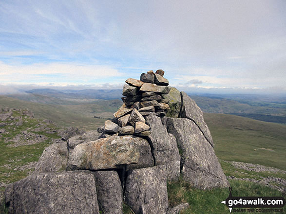 Buck Barrow summit cairn 