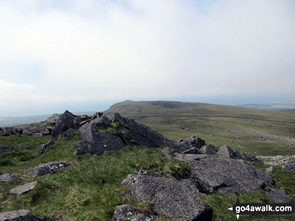 Looking towards Kinmont Buck Barrow summit from Buck Barrow 