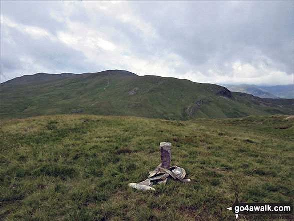 Walk c304 Beda Head and Place Fell from Howtown - High Dodd (Sleet Fell) summit