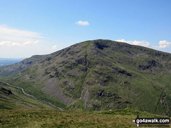 Red Screes from St Raven's Edge 