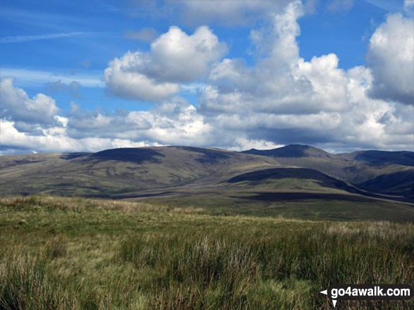 Walk c311 Ponsonby Fell from Gosforth - The Ennerdale Fells from the summit of Ponsonby Fell