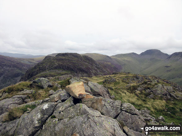 Summit cairn on Seat (Buttermere) There are two cairns on Seat (Buttermere) - this one does seem the higher of the two.