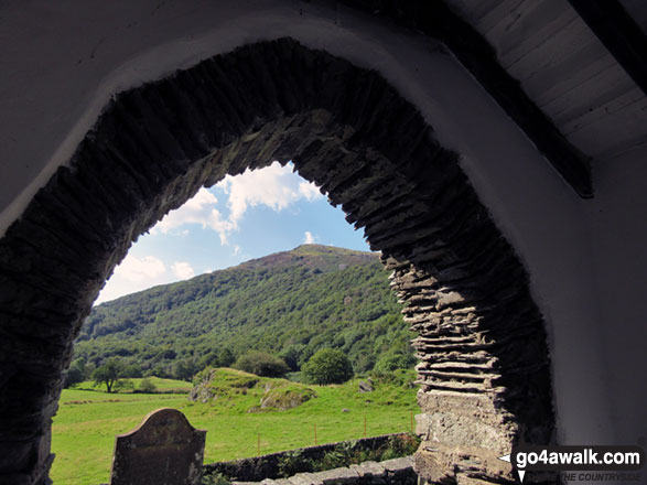 The Pike (Hesk Fell) from Ulpha Church