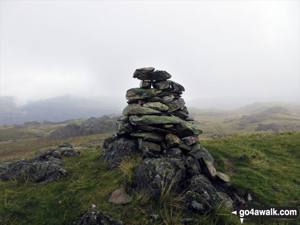 Tarn Hill (Dunnerdale Fells) summit cairn 