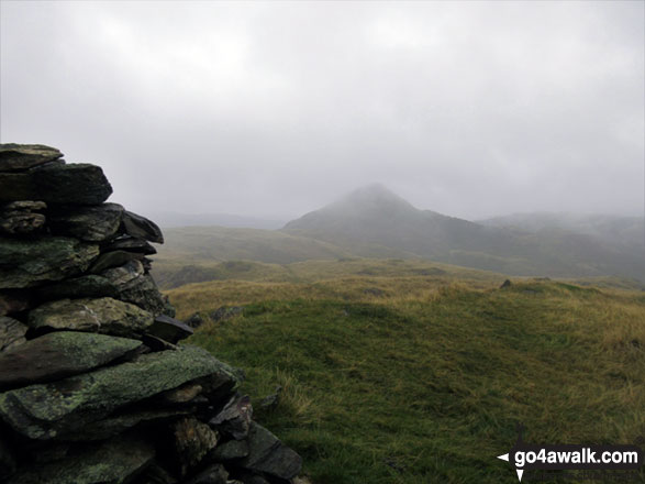 Great Stickle (Dunnerdale Fells) from Tarn Hill (Dunnerdale Fells) 