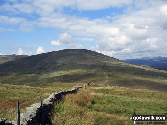 Walk Hesk Fell (Ulpha Fell) walking UK Mountains in The South Western Marches The Lake District National Park Cumbria, England