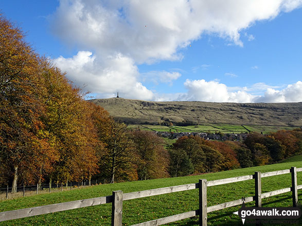 Stoodley Pike from Lobb Mill Picnic Area 