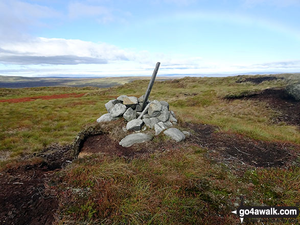 Little Whernside summit cairn 