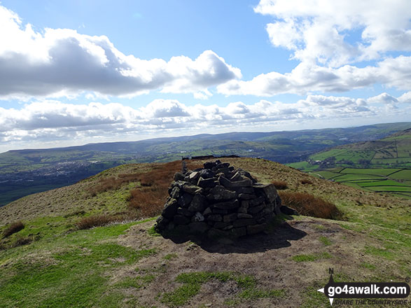 South Head (Hayfield) summit cairn 