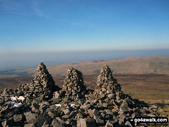 Walk ny116 Gragareth and Green Hill from Ingleton - The Three Men of Gragareth