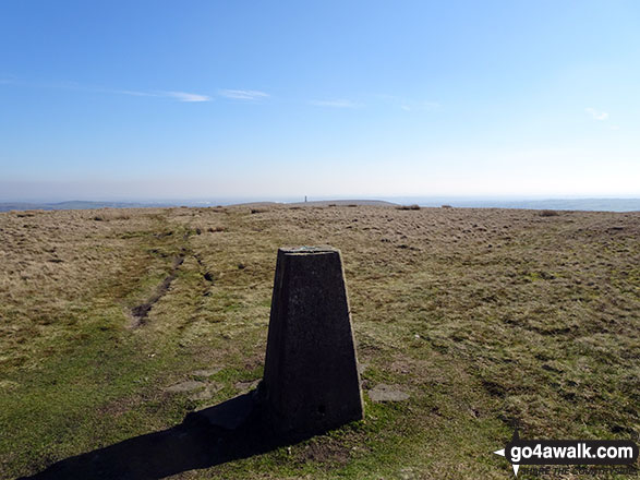 Peel Tower from the Trig Point on the summit of Bull Hill (Holcombe Moor) 