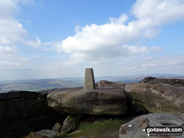 Stanage Edge (Stanage Edge) Summit Trig Point