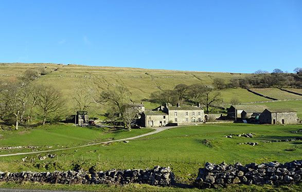 Walk ny207 Yockenthwaite Moor from Buckden - Yockenthwaite