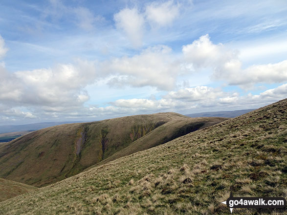 Looking towards Green Bell from Leathgill Bridge 