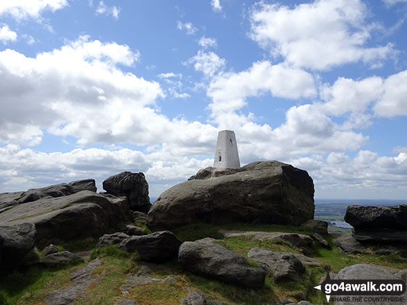 Blackstone Edge Summit Trig Point 