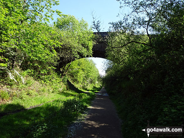 The start of the Longdendale Trail in Hadfield 