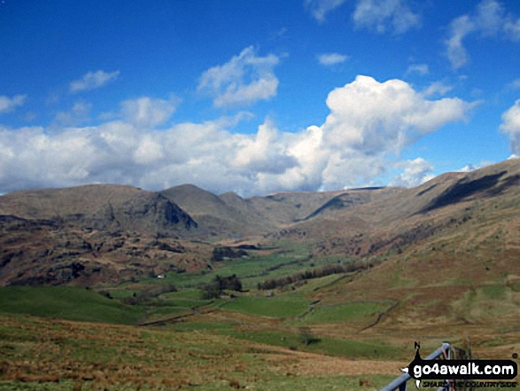 Walk c480 Hollow Moor (Green Quarter) from Kentmere - The Kentmere Fells from Hollow Moor (Green Quarter)