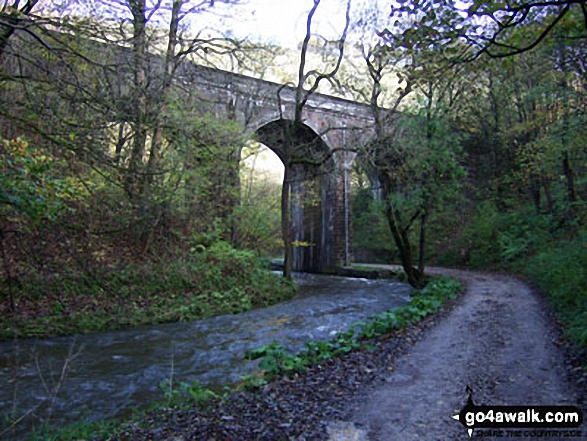 The Monsal Trail in Wye Dale 