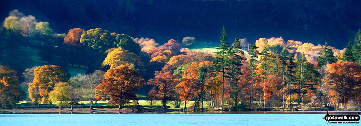 Ullswater in all its autumn glory from the Ullswater Steamer