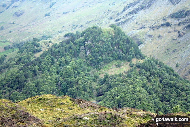 Castle Crag from the summit of King's How