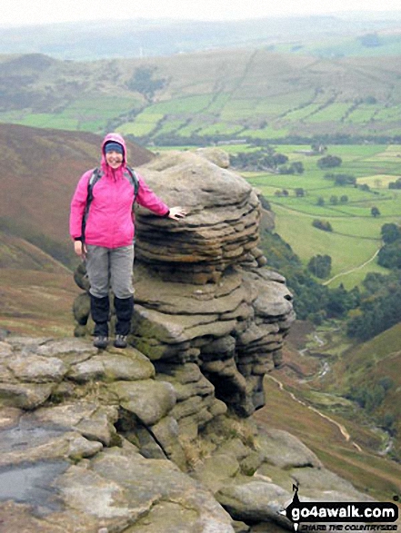 Walk d176 Fairbrook Naze (Kinder Scout) and Mill Hill from Birchin Clough - On the Kinder Scout plateau