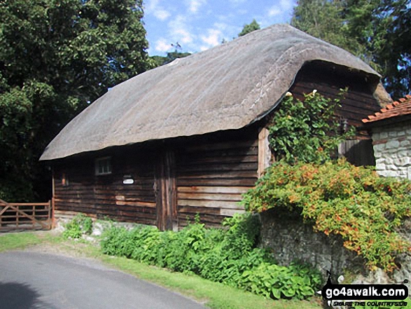 Walk ha104 Noar Hil and Selborne Common from Selborne - Selborne Village