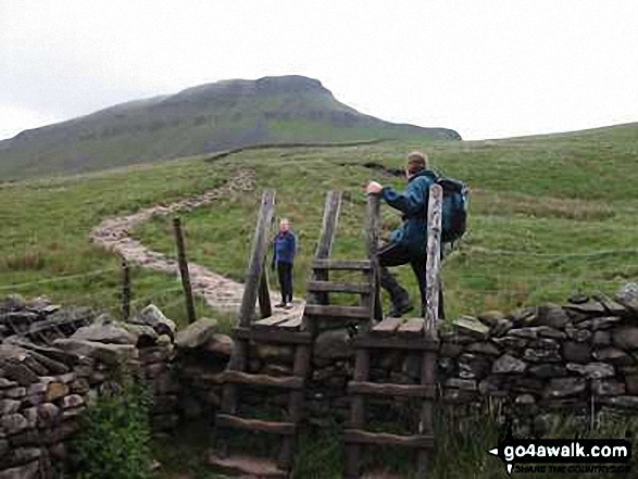 Pen-y-ghent from Brackenbottom 