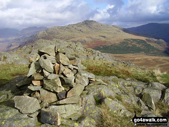 Walk Green Crag (Ulpha Fell) walking UK Mountains in The Southern Fells The Lake District National Park Cumbria, England