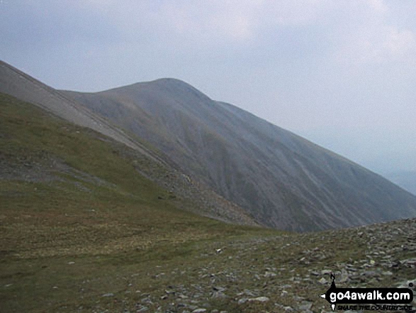 Little Man (Skiddaw) from Carl Side Tarn 