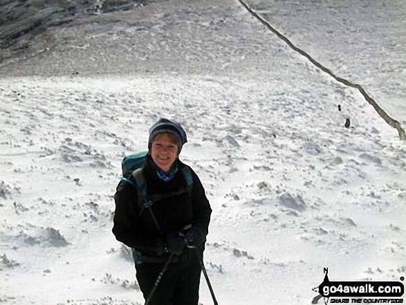 The southern slope of Slieve Donard (Sliabh Donairt)