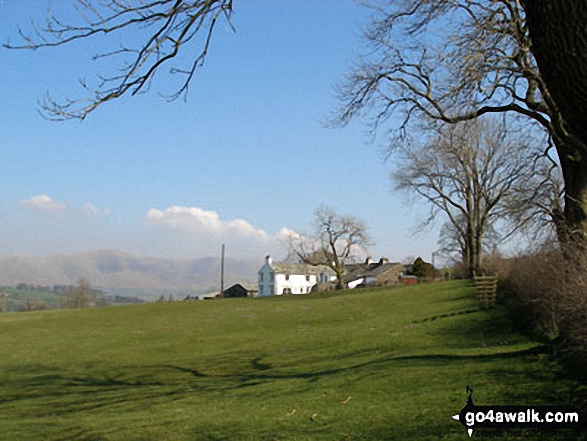 Walk c289 Lambrigg Fell from Wythmoor Farm - Wythmoor Farm