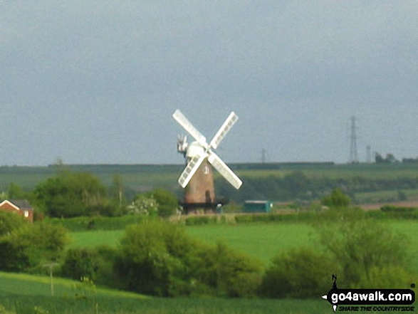 Walk wi102 Wilton Windmill from Great Bedwyn - Wilton Windmill from near Bedwyn Brail